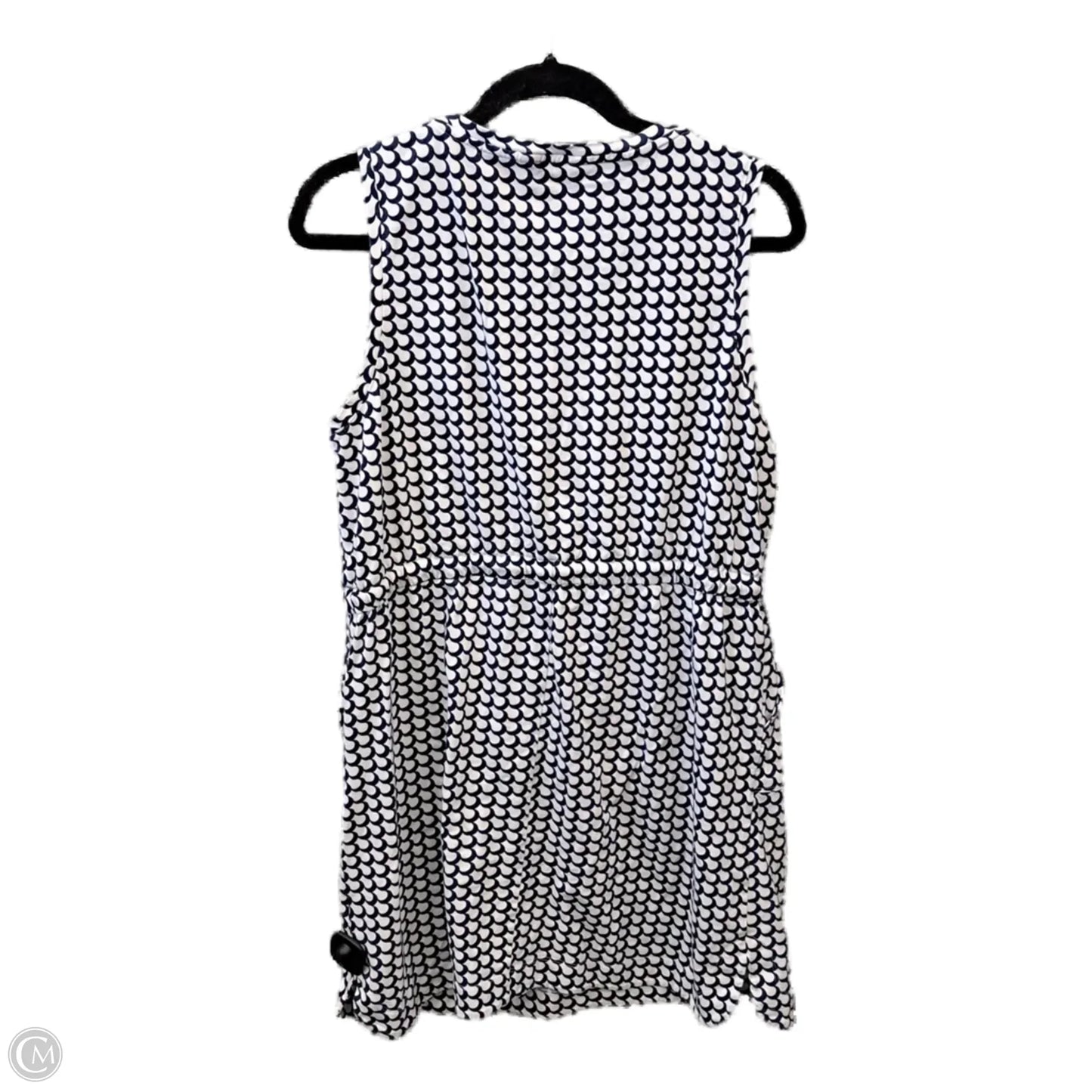 Dress Casual Midi By Liz Claiborne In White, Size: Xl