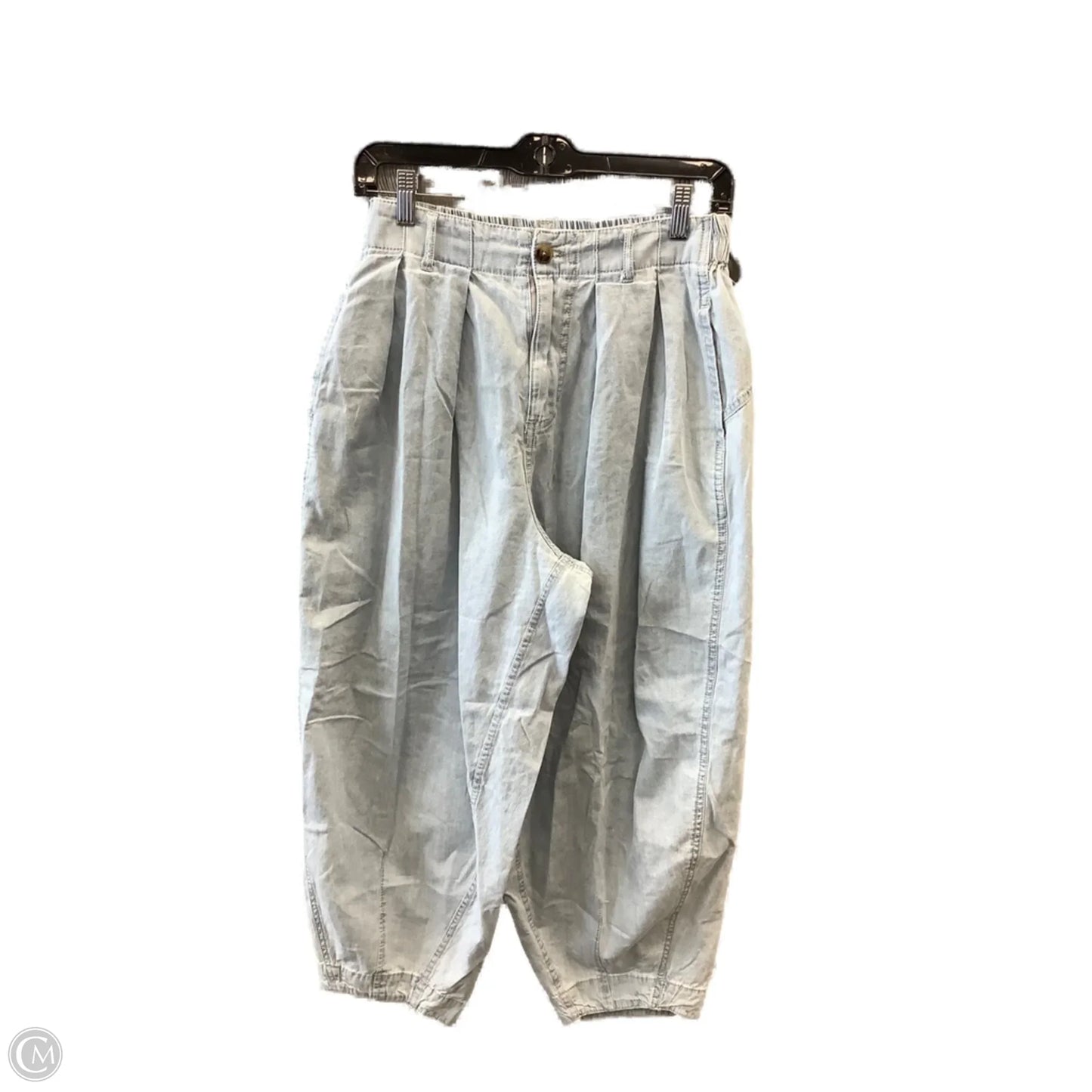 Jeans Wide Leg By Clothes Mentor In Blue Denim, Size: 4