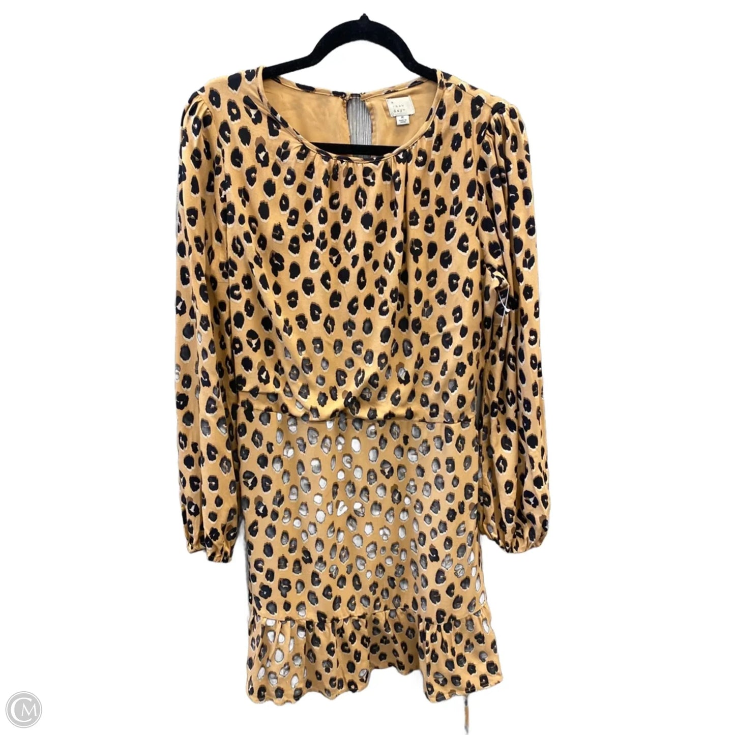 Dress Casual Short By A New Day In Animal Print, Size: M