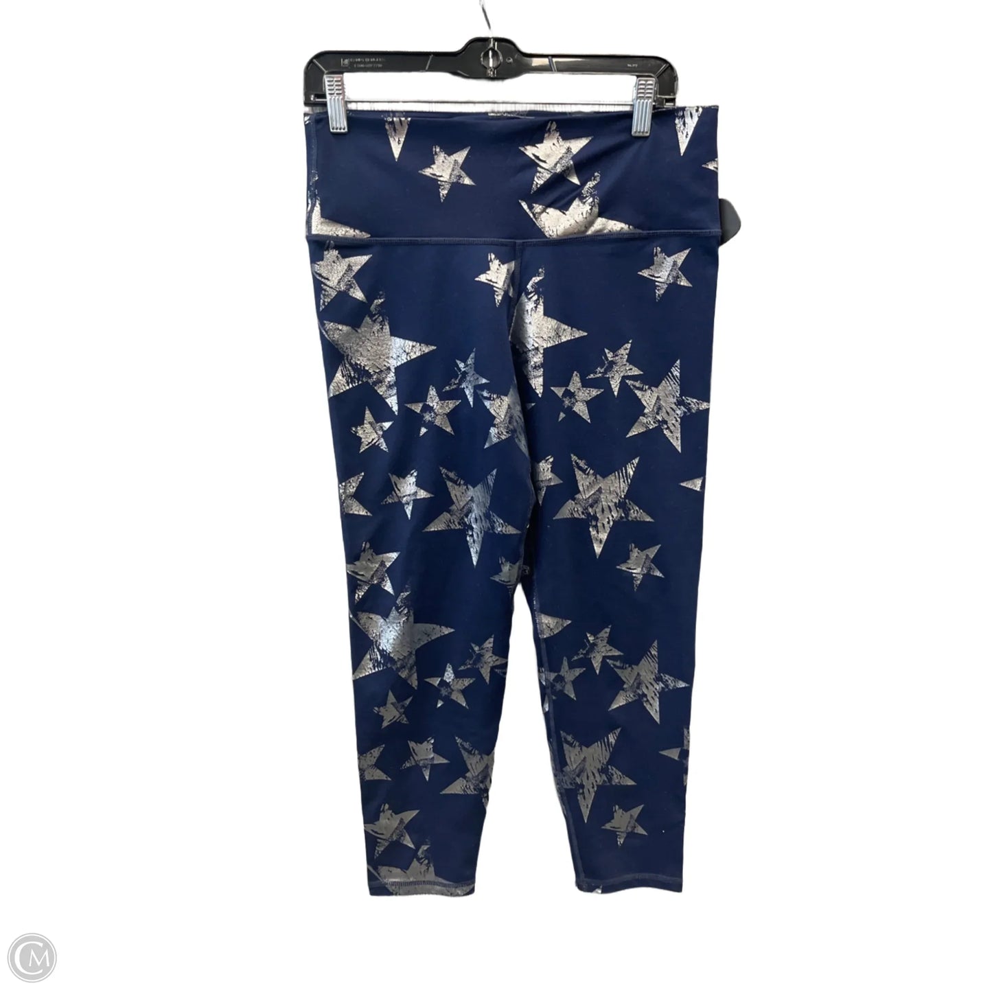 Athletic Leggings By Aerie In Blue, Size: L