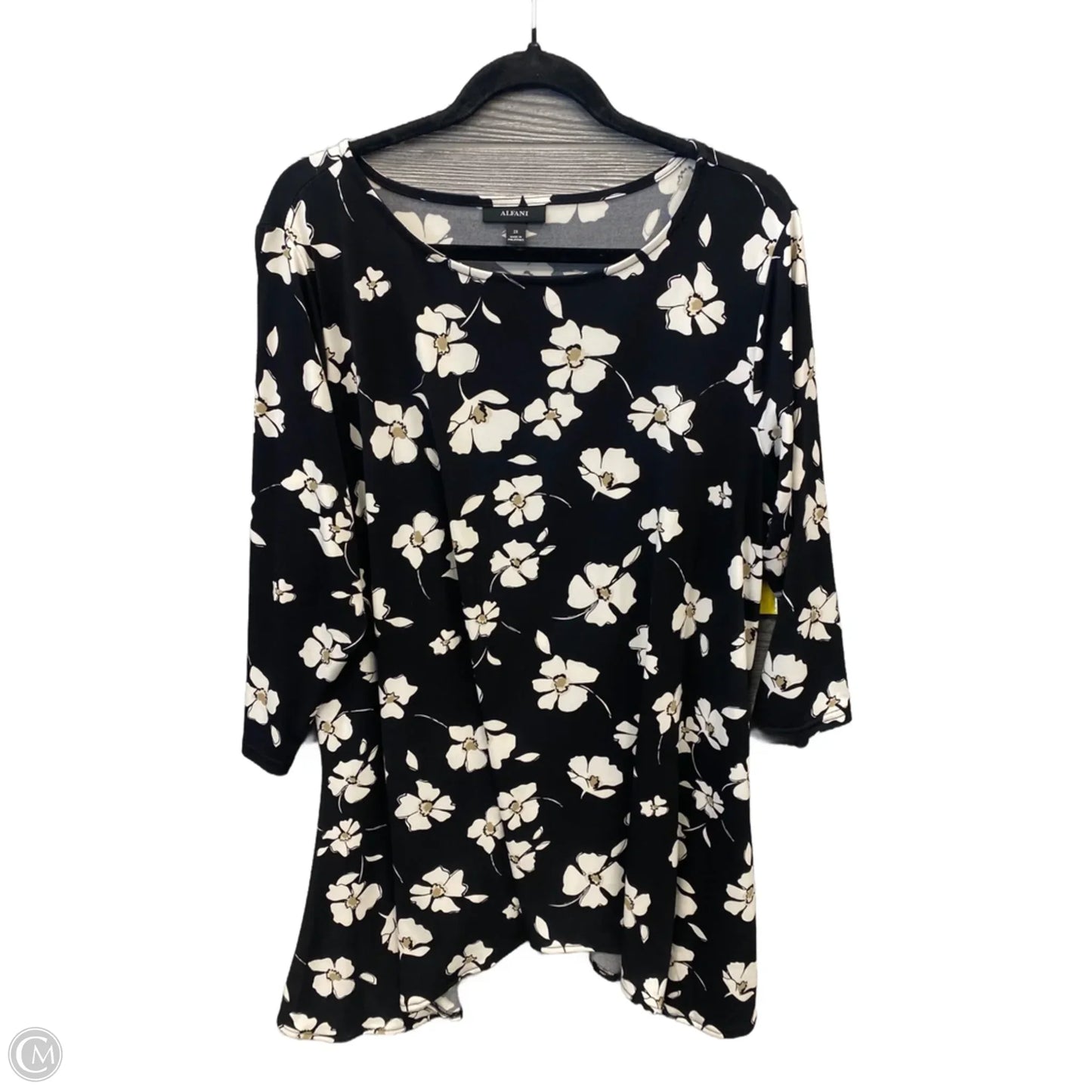 Dress Casual Midi By Alfani In Floral Print, Size: 2x