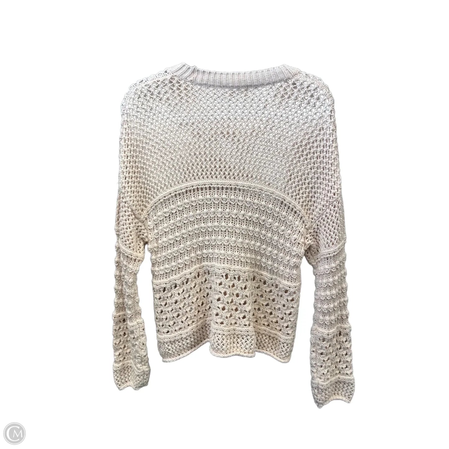 Top Long Sleeve By Universal Thread In Beige, Size: S