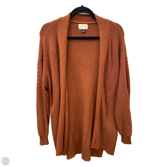 Cardigan By Universal Thread In Orange, Size: S