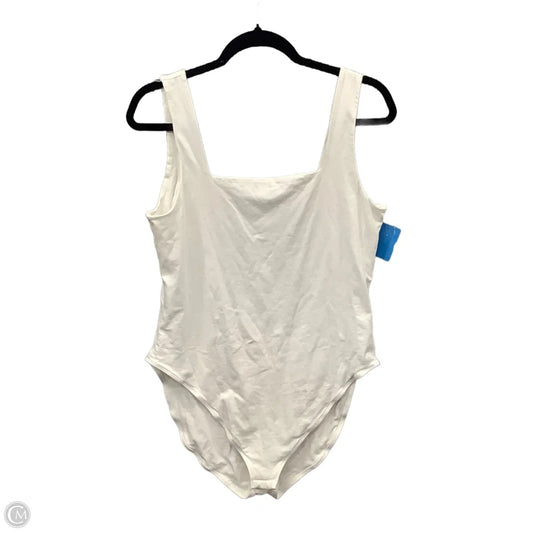 Bodysuit By Old Navy In White, Size: Xl