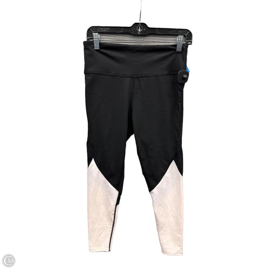 Athletic Leggings By Clothes Mentor In Black & Pink, Size: M