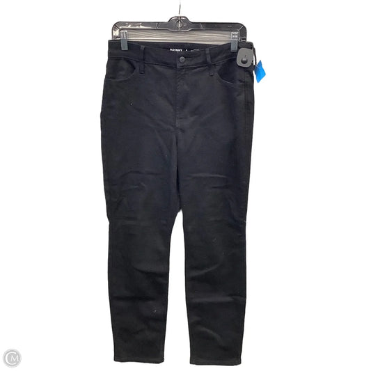 Jeans Skinny By Old Navy In Black, Size: 8