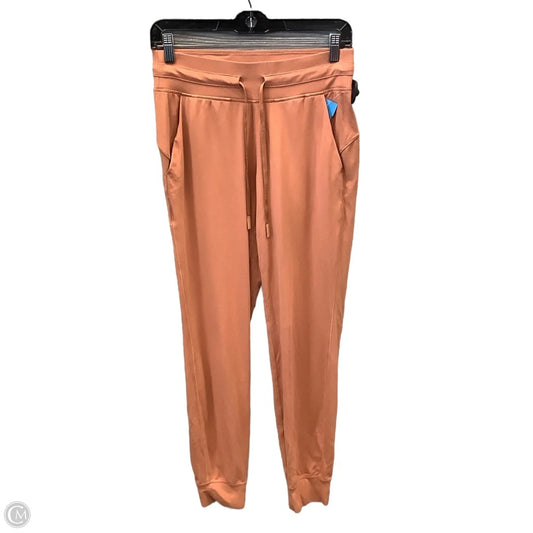 Athletic Leggings By Lululemon In Orange, Size: S