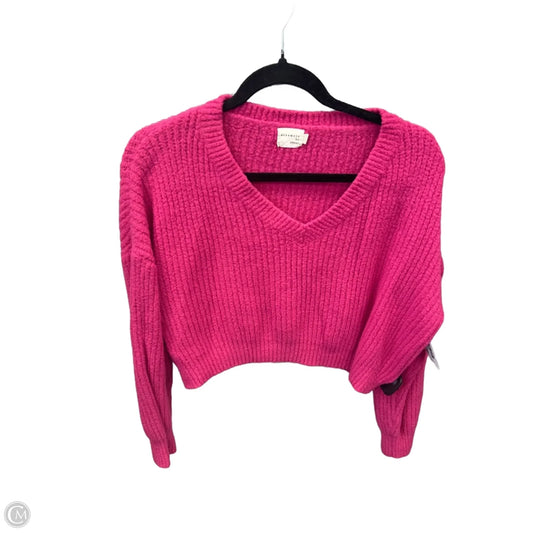 Sweater By Clothes Mentor In Pink, Size: M