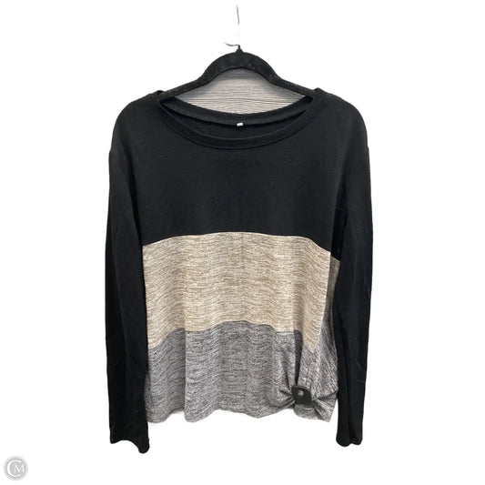 Top Long Sleeve By Clothes Mentor In Multi-colored, Size: 2x