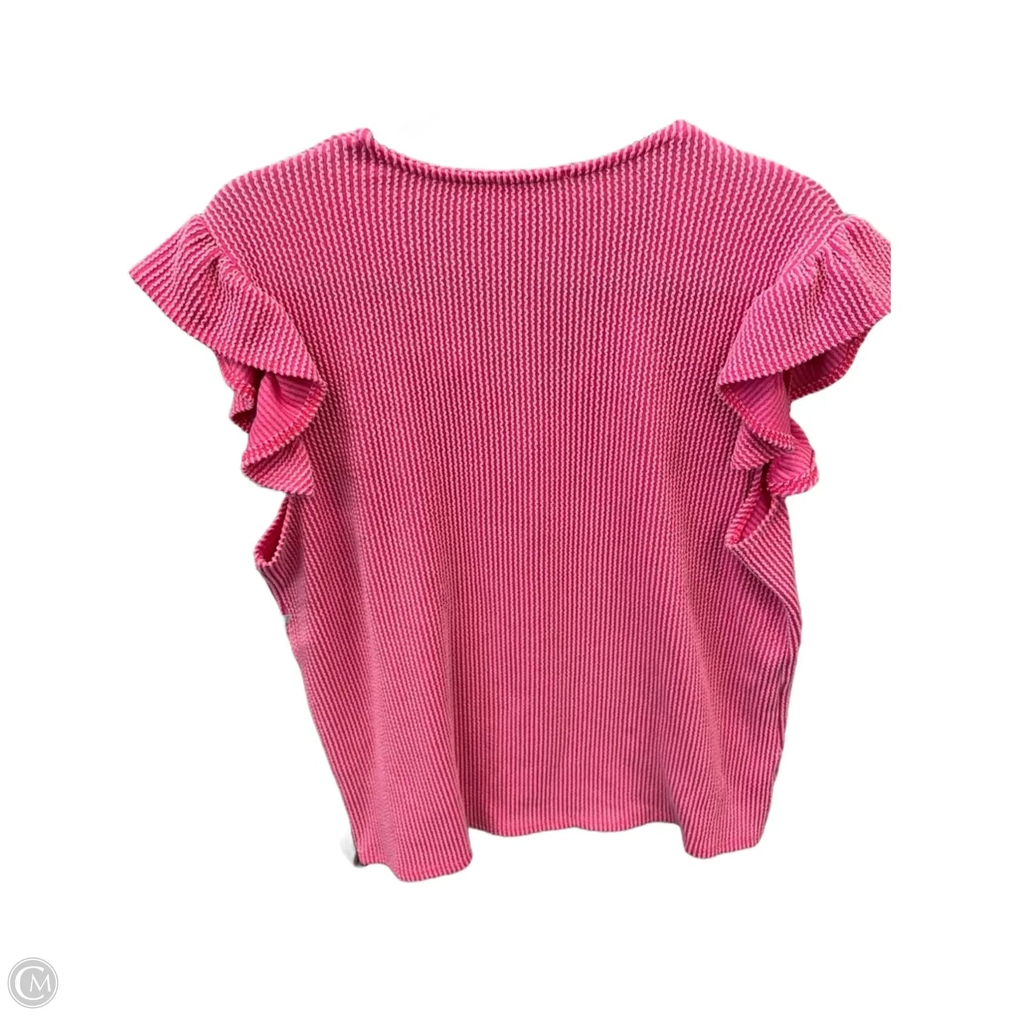 Top Sleeveless By Bombom In Pink, Size: Xl