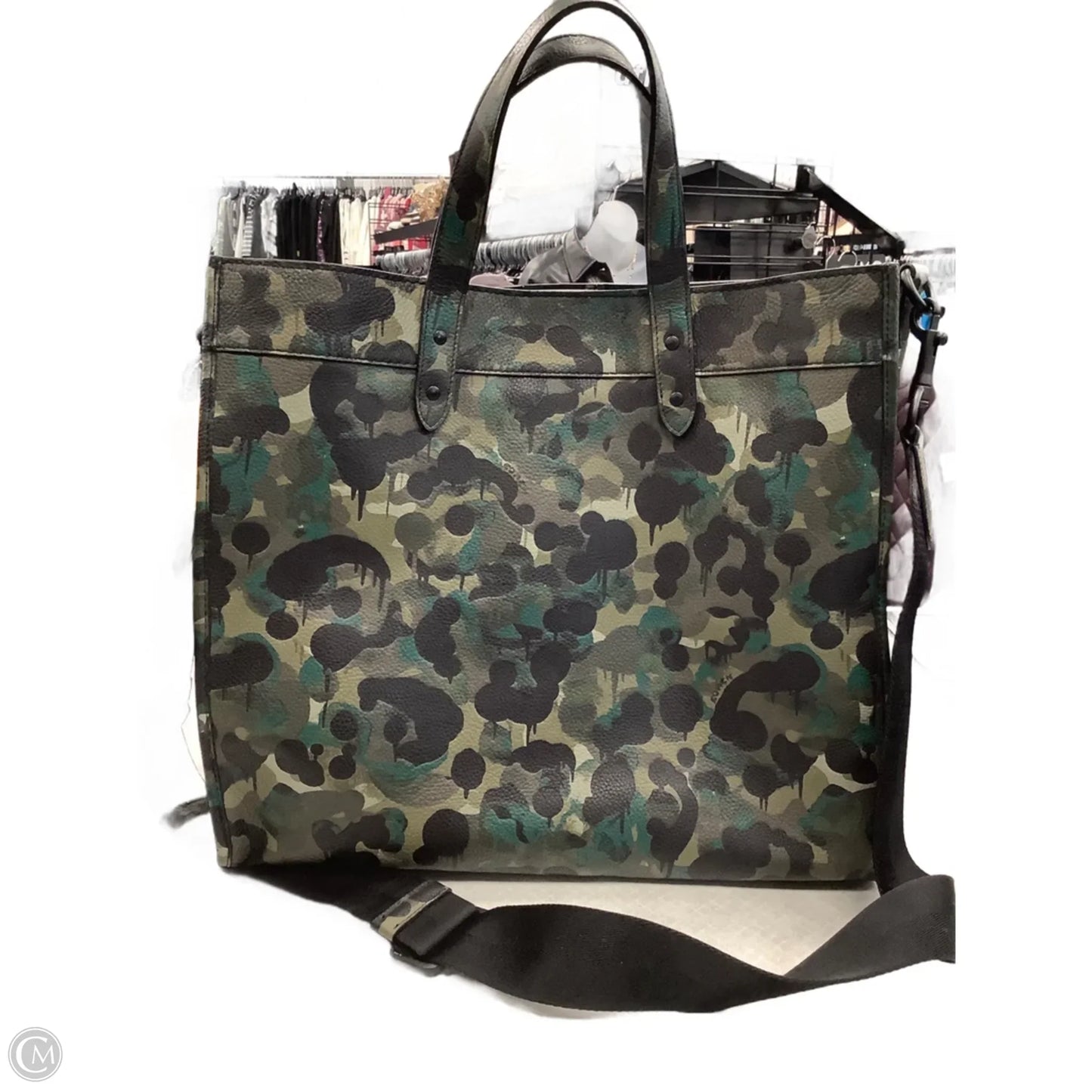 Tote Designer By Coach, Size: Large