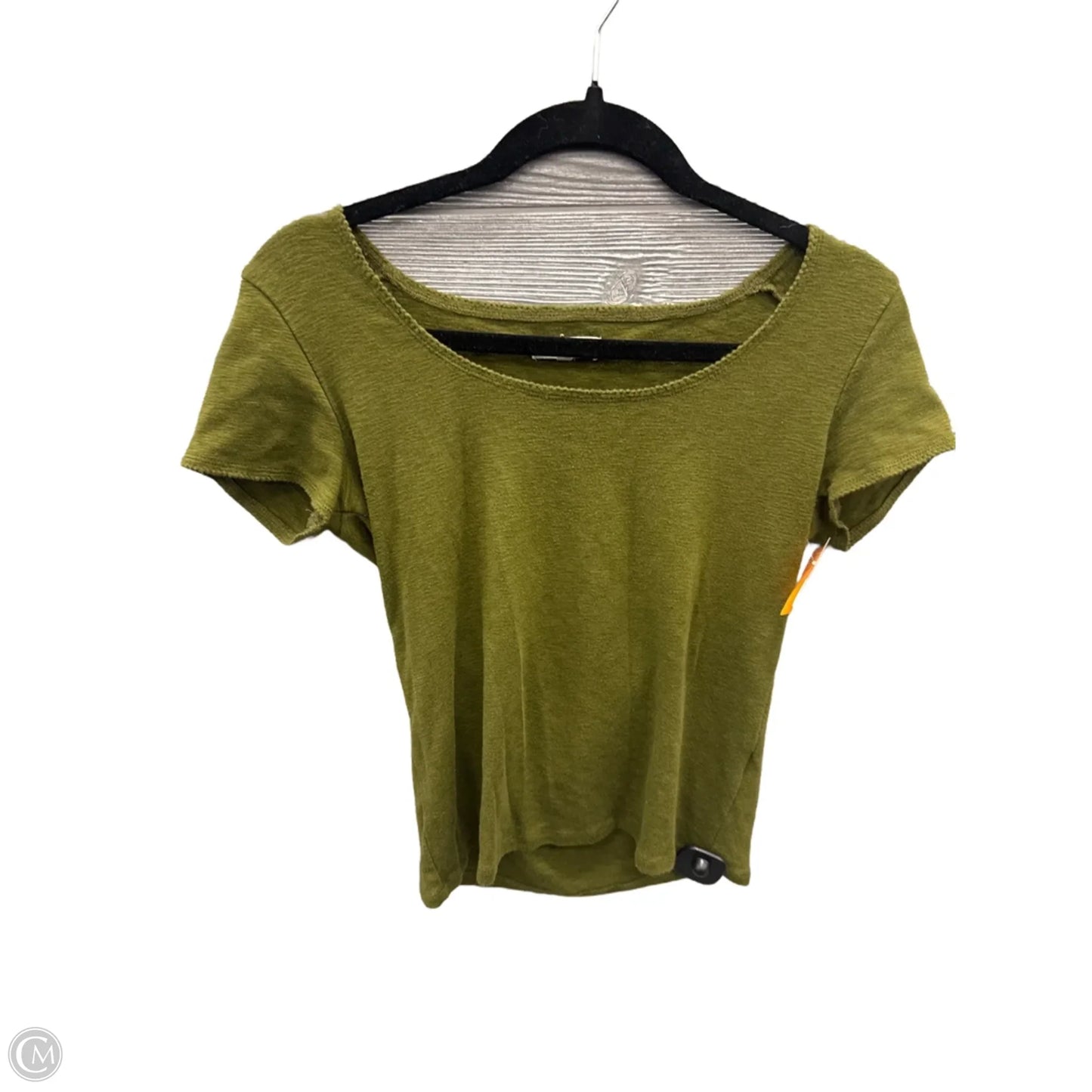 Top Short Sleeve By Madewell In Green, Size: S