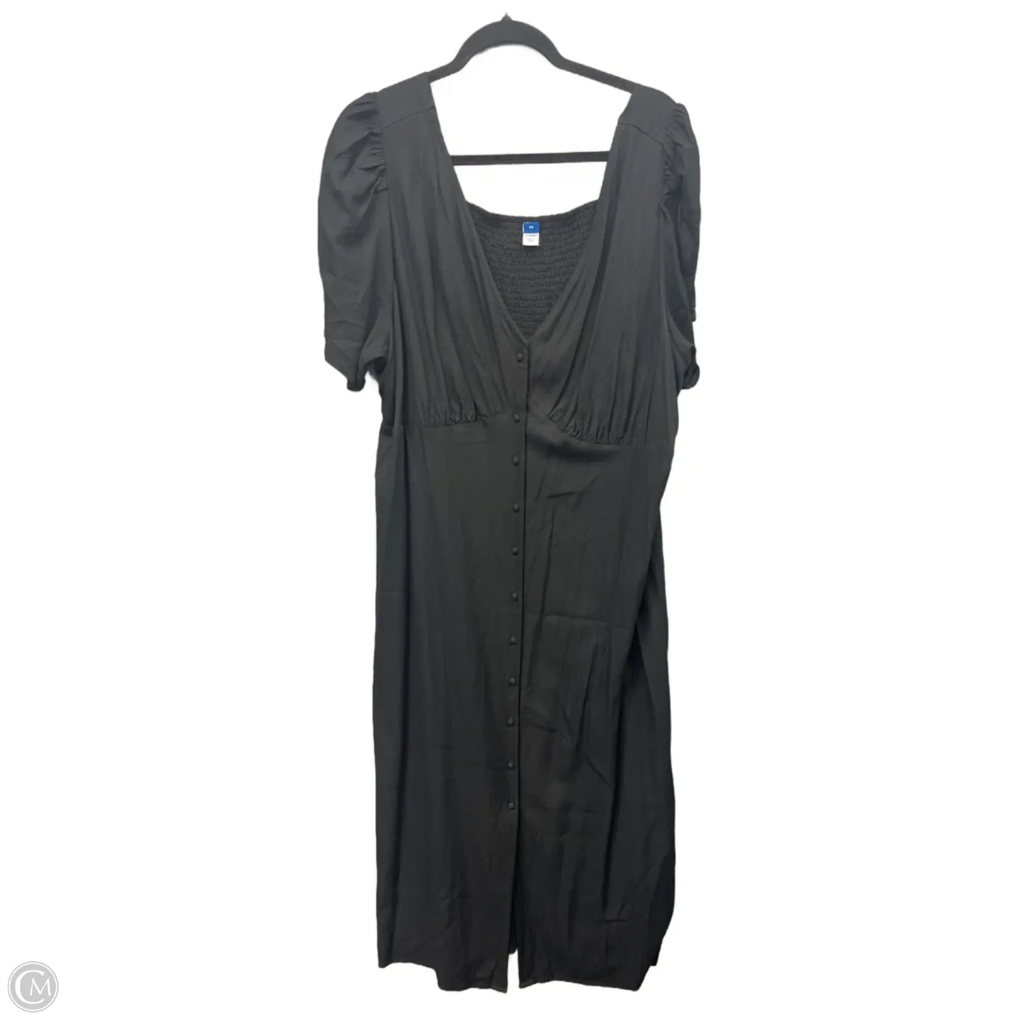 Dress Casual Maxi By Old Navy In Black, Size: 3x