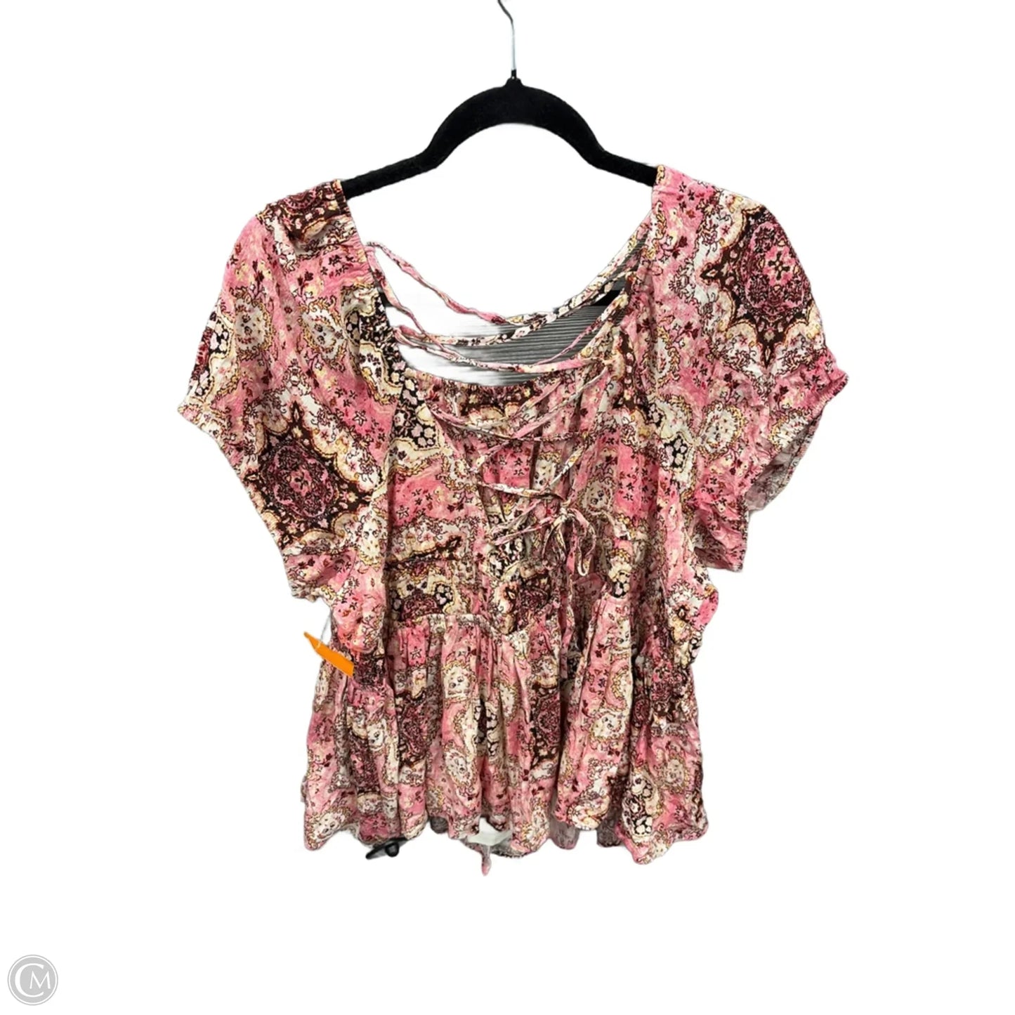 Top Short Sleeve By Torrid In Pink, Size: 3x