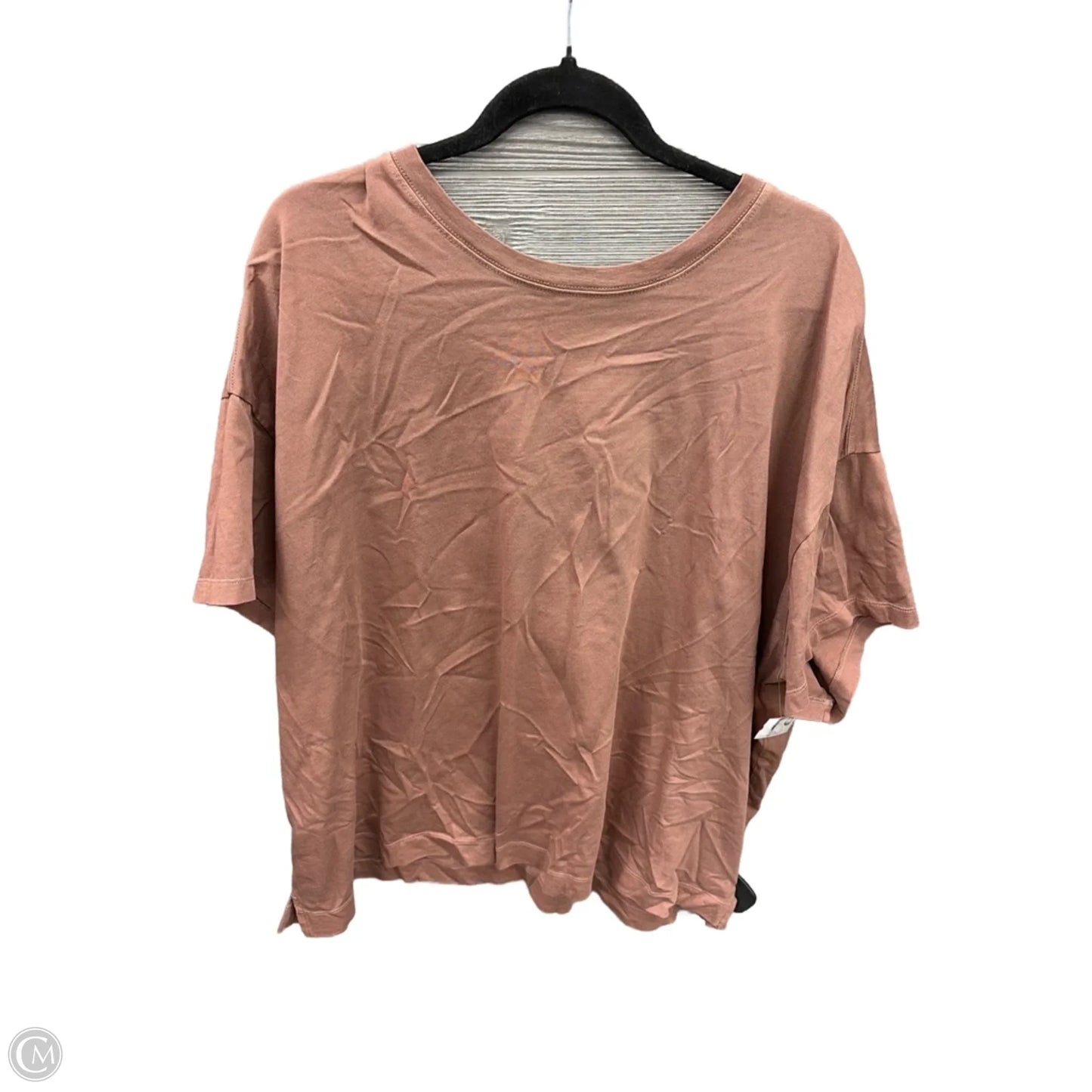 Top Short Sleeve By Old Navy In Brown, Size: 3x