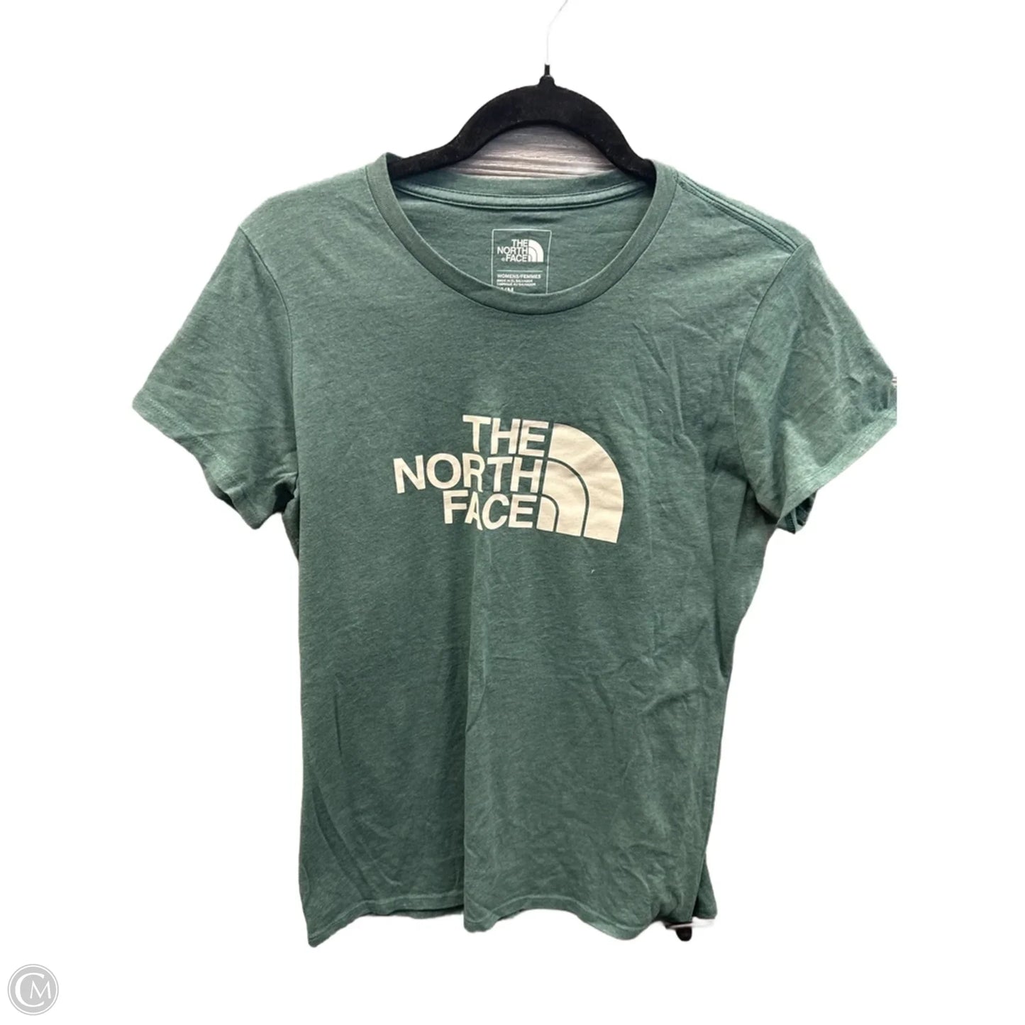 Top Short Sleeve By The North Face In Green, Size: M