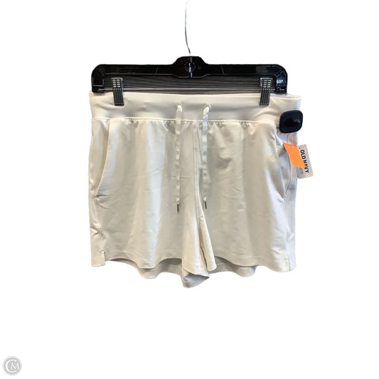 Athletic Shorts By Old Navy In White, Size: M
