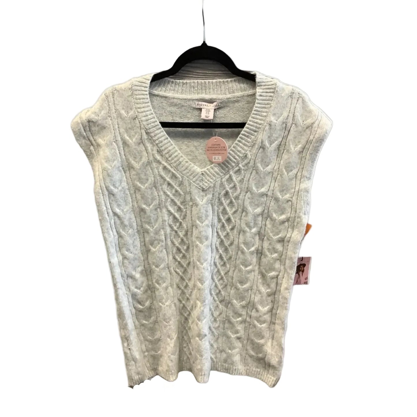 Vest Sweater By Sincerely Jules In Tan, Size: M