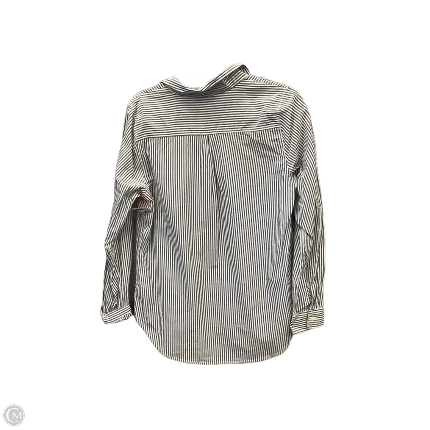 Top Long Sleeve By Old Navy In Striped Pattern, Size: M