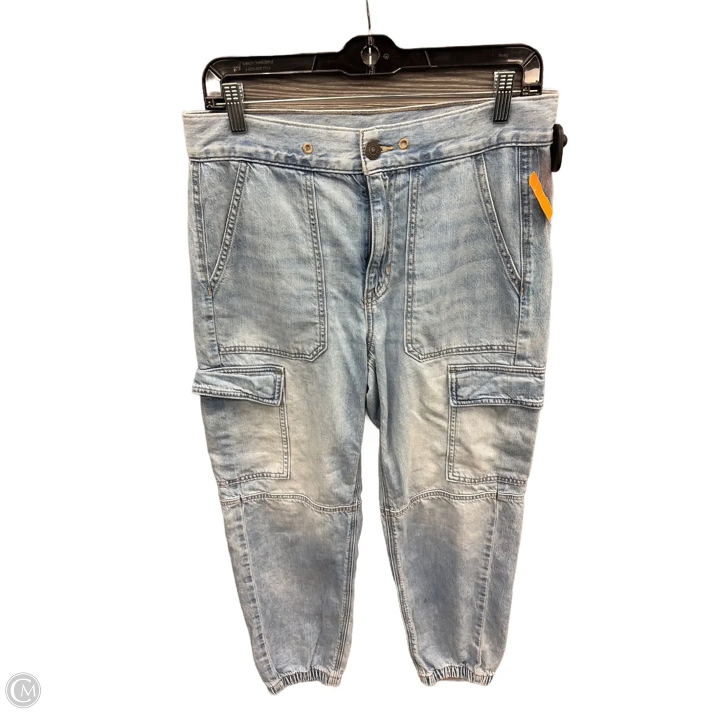 Jeans Skinny By American Eagle In Blue Denim, Size: 6