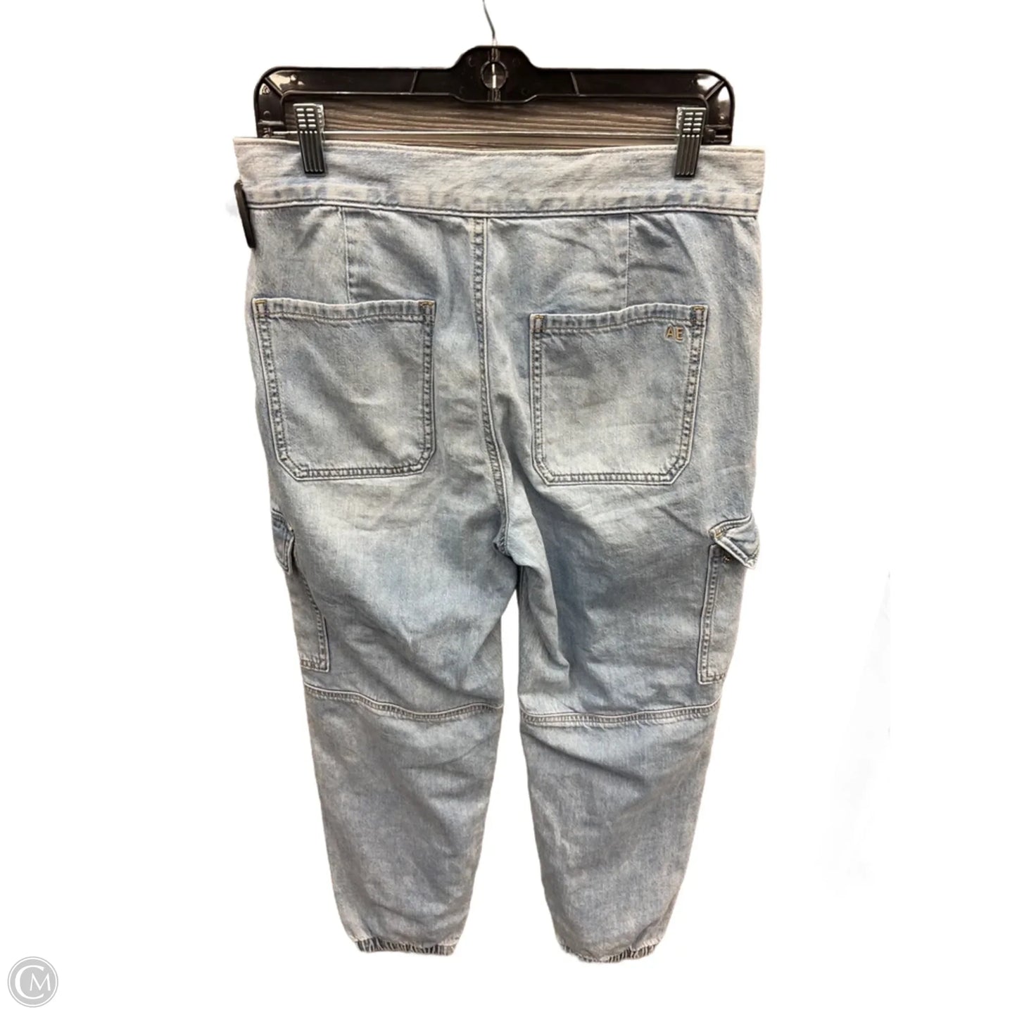 Jeans Skinny By American Eagle In Blue Denim, Size: 6