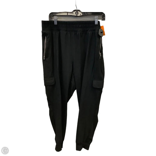 Athletic Pants By Clothes Mentor In Black, Size: L