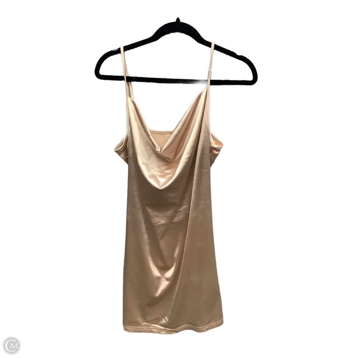 Dress Casual Short By Clothes Mentor In Gold, Size: M