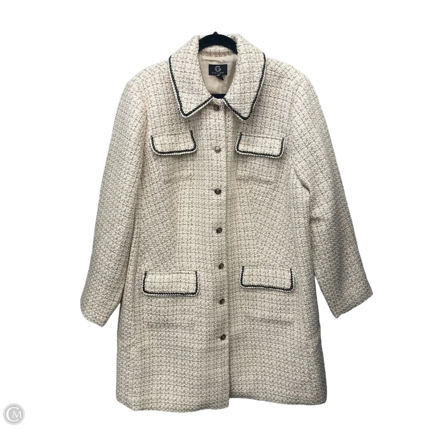 Jacket Other By Clothes Mentor In Cream, Size: 2x