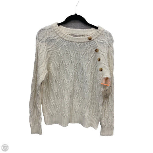 Sweater By St Johns Bay In White, Size: M