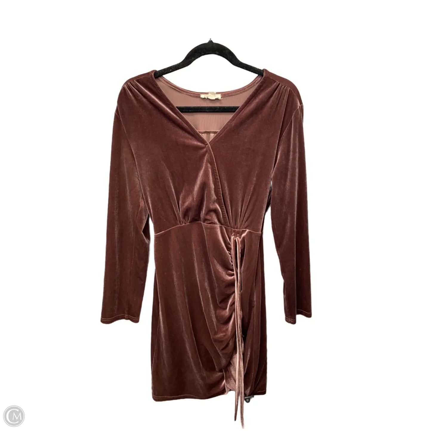 Dress Casual Midi By Fashion On Earth In Brown, Size: M