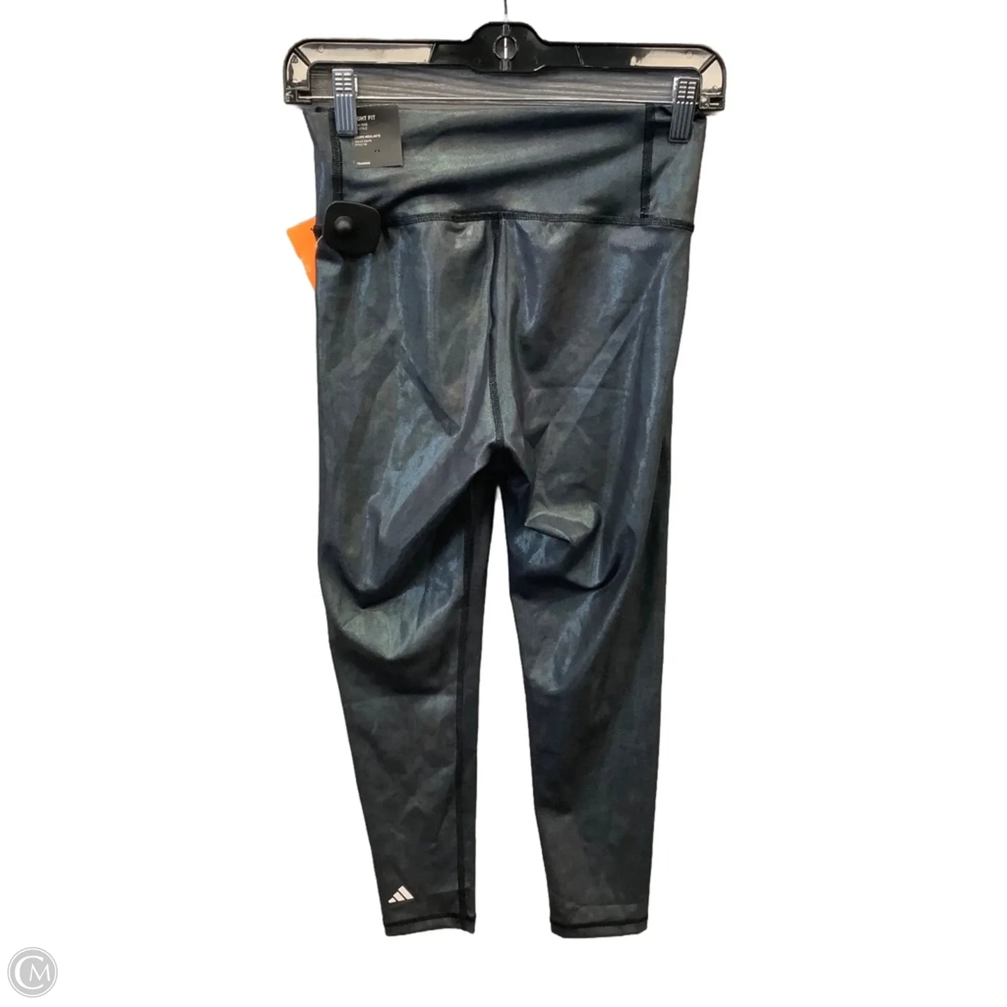 Athletic Leggings By Adidas In Black, Size: M