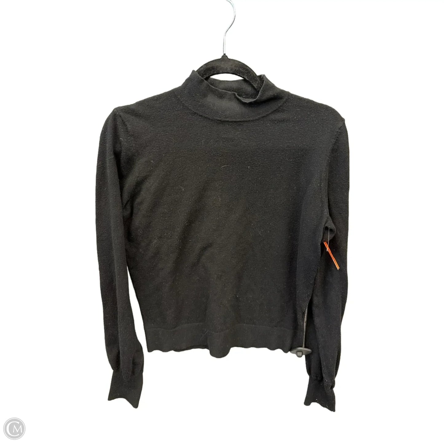Top Long Sleeve By Philosophy In Black, Size: S