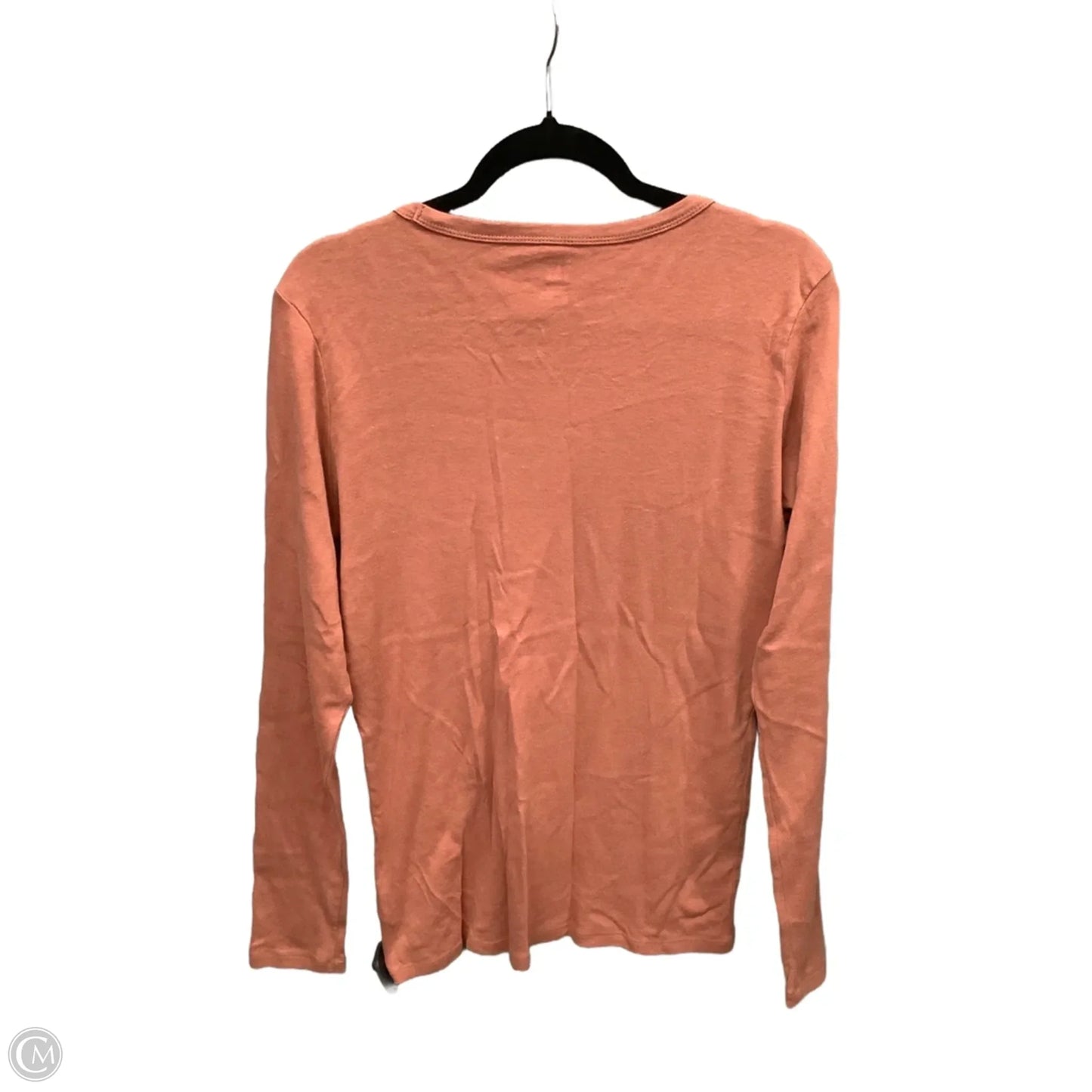 Top Long Sleeve By Gap In Orange, Size: L