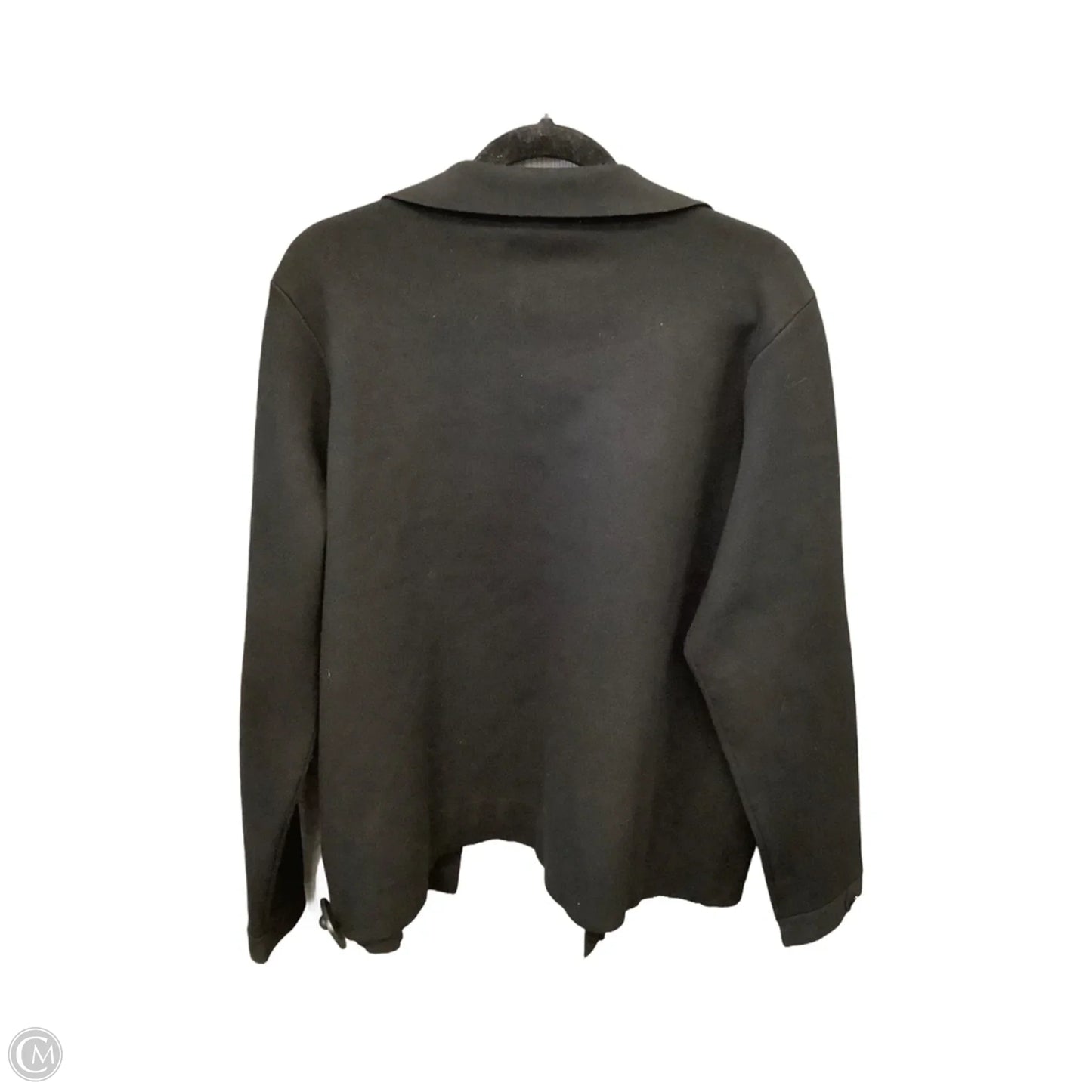 Blazer By Clothes Mentor In Black, Size: 1x