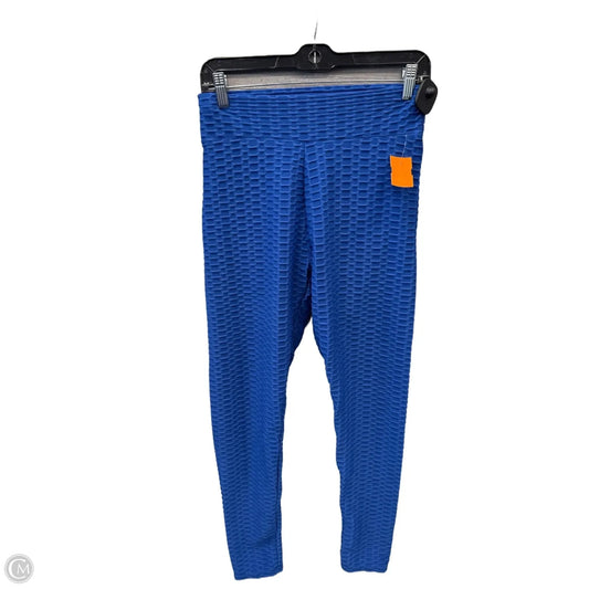 Athletic Leggings By Clothes Mentor In Blue, Size: L