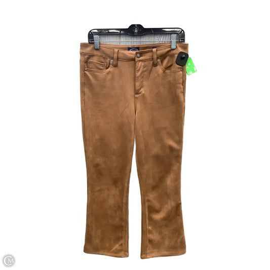 Jeans Flared By Scoop In Brown, Size: 8