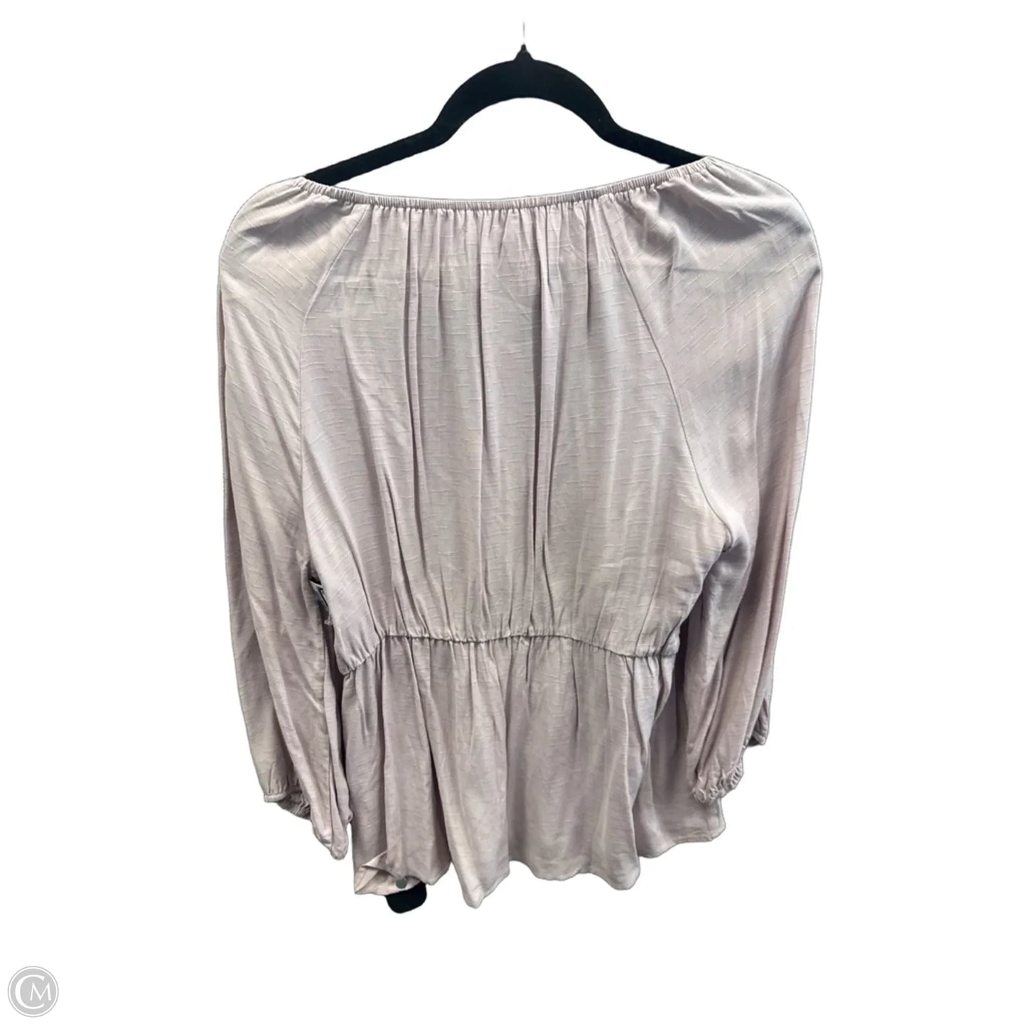 Top Long Sleeve By Maurices In Pink, Size: L