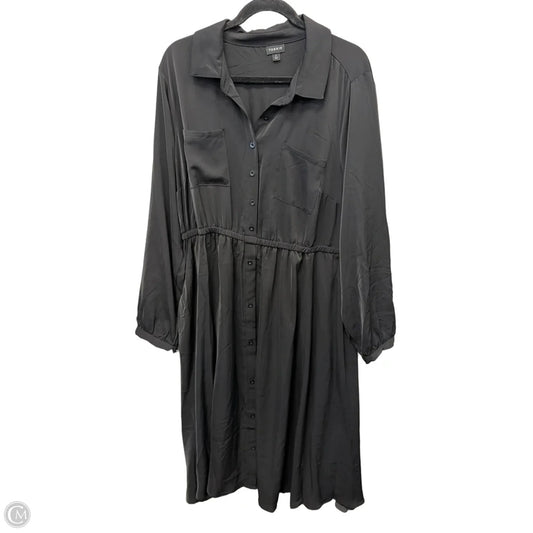 Dress Casual Maxi By Torrid In Black, Size: L