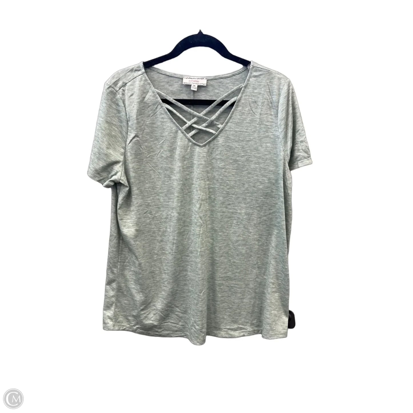 Top Short Sleeve By Clothes Mentor In Green, Size: Xl