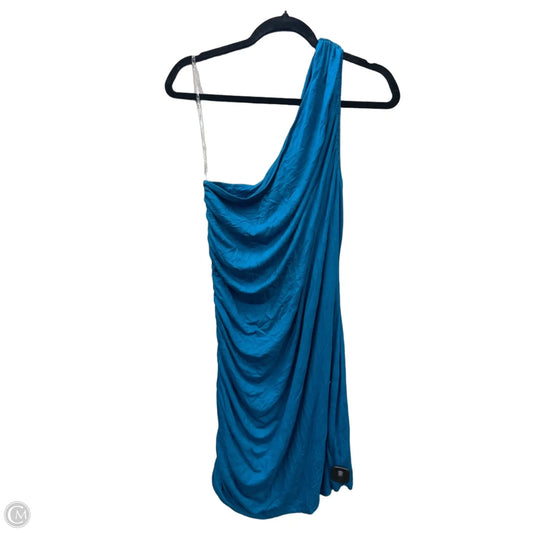 Dress Casual Midi By A New Day In Blue, Size: L