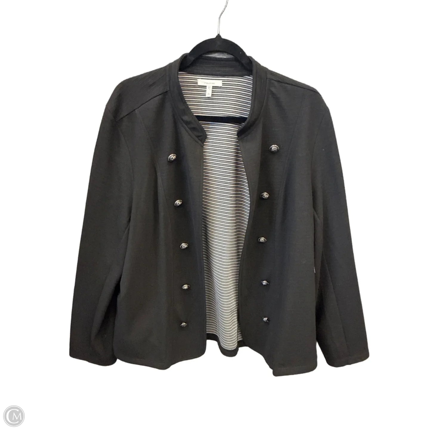 Blazer By Maurices In Black, Size: 2x