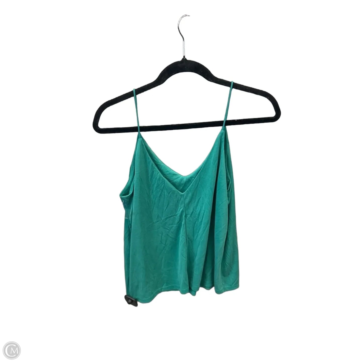Top Sleeveless By Eyeshadow In Green, Size: M