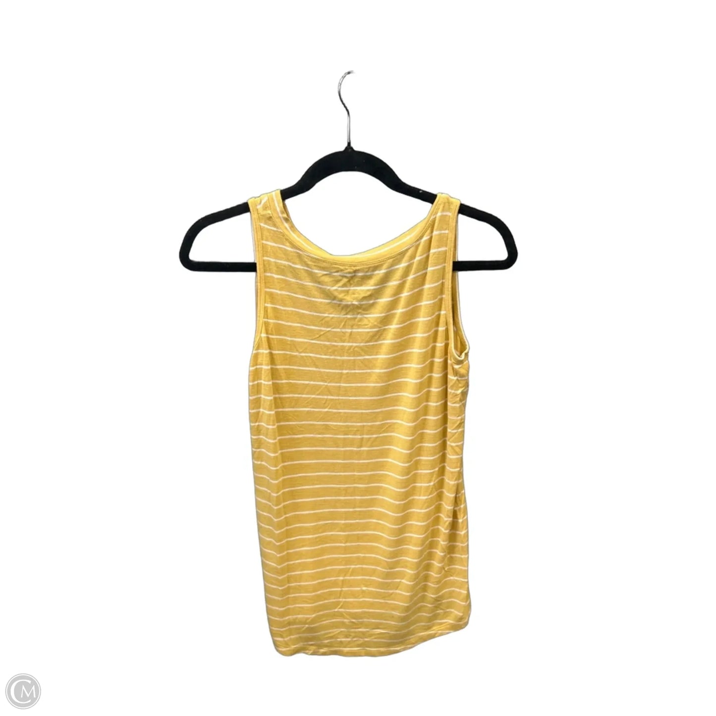 Top Sleeveless By Maurices In Yellow, Size: S