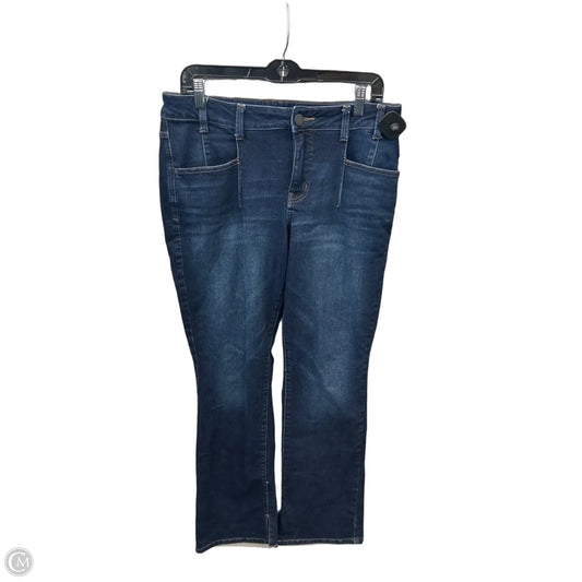 Jeans Skinny By Maurices In Blue Denim, Size: 10