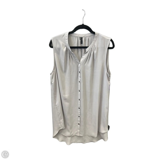 Top Sleeveless By Maurices In Grey, Size: Xl