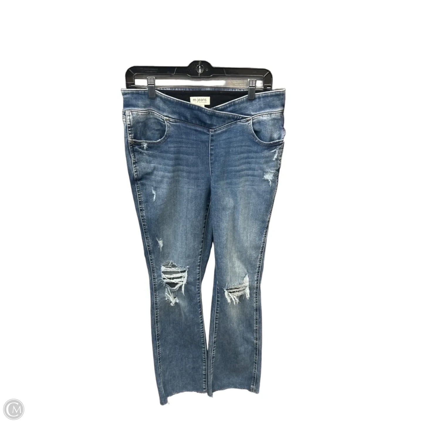 Jeans Boot Cut By Maurices In Blue Denim, Size: 10