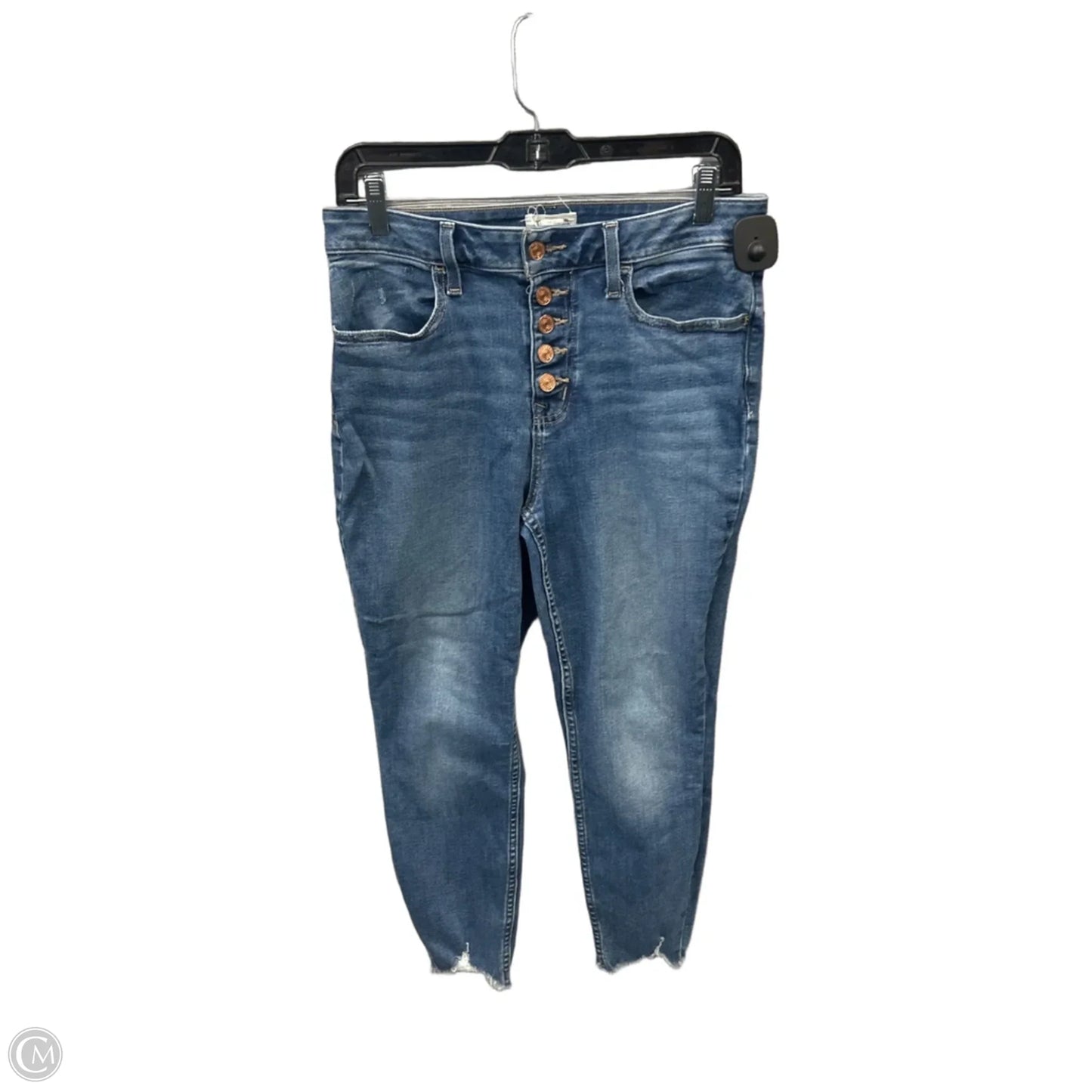 Jeans Skinny By Maurices In Blue Denim, Size: 10