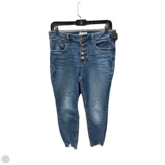 Jeans Skinny By Maurices In Blue Denim, Size: 10