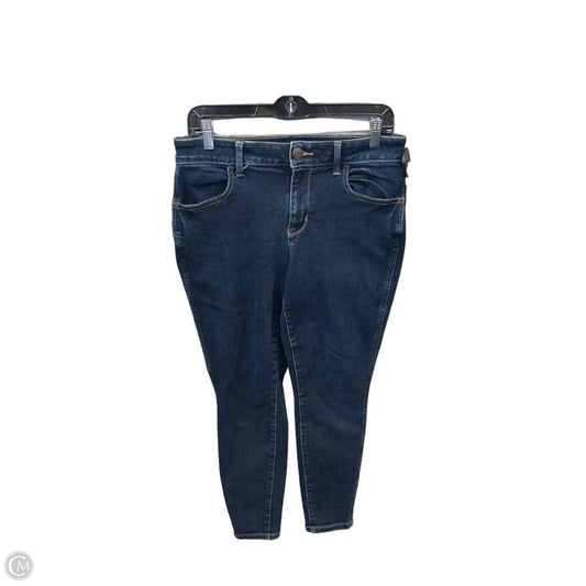 Jeans Skinny By Maurices In Blue Denim, Size: 10