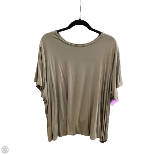 Top Short Sleeve By Old Navy In Brown, Size: 3x
